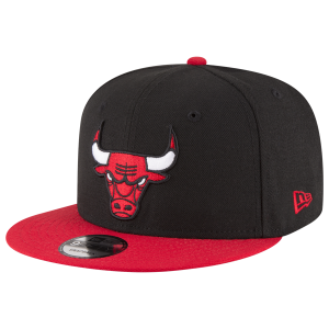 New Era Bulls QR 2T T/C Snapback - Men's - Red/Black