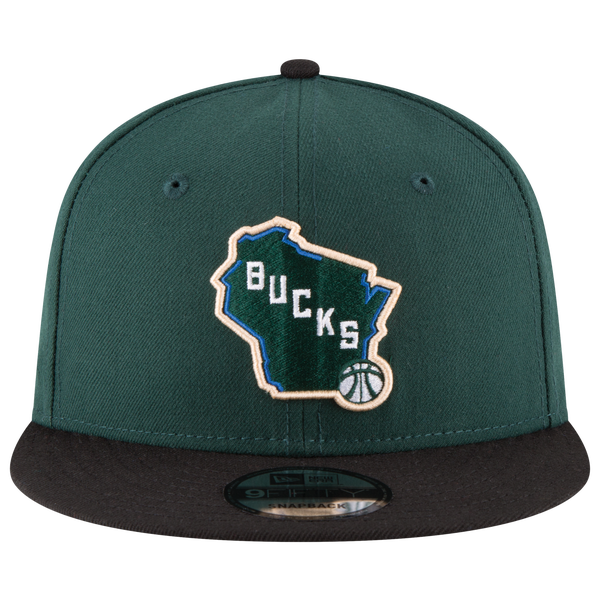 New Era Bucks 2T T/C - Men's - Black/Green - Image 4