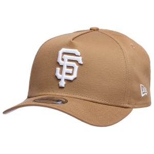New Era Giants 9Forty A Frame Cap - Men's - Khaki/White