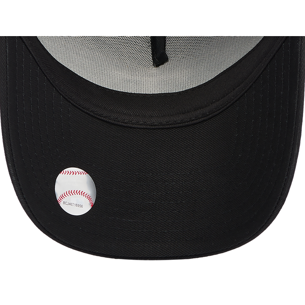 New Era Rangers A Frame Adjustable Cap - Men's - Black/White - Image 5