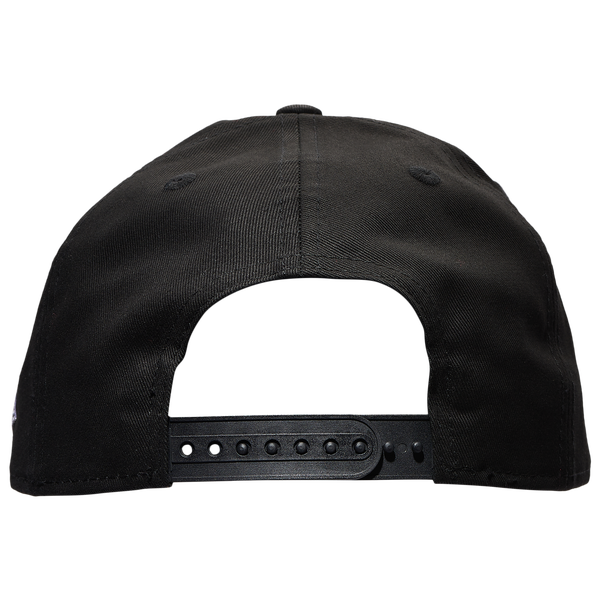 New Era Athletics 9FORTY A-Frame Hat - Adult - Black/White - Image 4