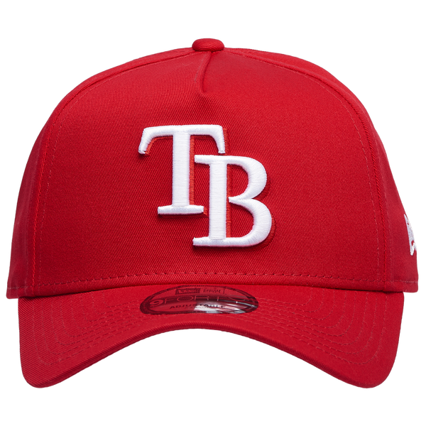 New Era Rays 9FORTY A-Frame Hat - Adult - Red/White - Image 2