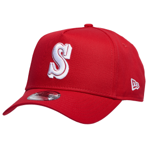 New Era Mariners 9FORTY A-Frame Hat - Adult - Red/White