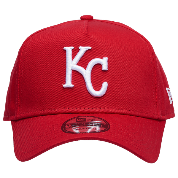 New Era Royals A Frame Adjustable Cap - Men's - Red/White - Image 2