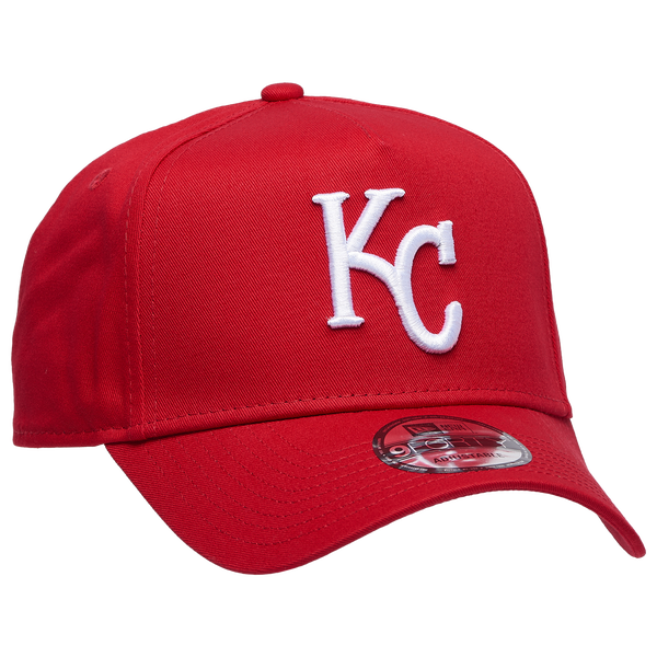 New Era Royals A Frame Adjustable Cap - Men's - Red/White - Image 3