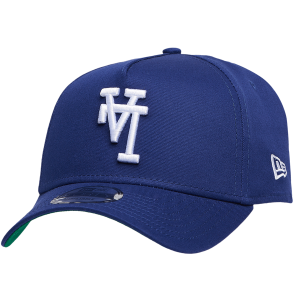 New Era Dodgers A Frame Upside LA Adjustable Cap - Men's - Blue/White