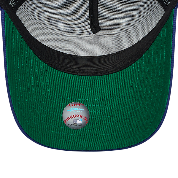 New Era Dodgers A Frame Upside LA Adjustable Cap - Men's - Blue/White - Image 5