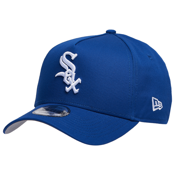 New Era White Sox A Frame Adjustable Cap - Men's - Royal/White