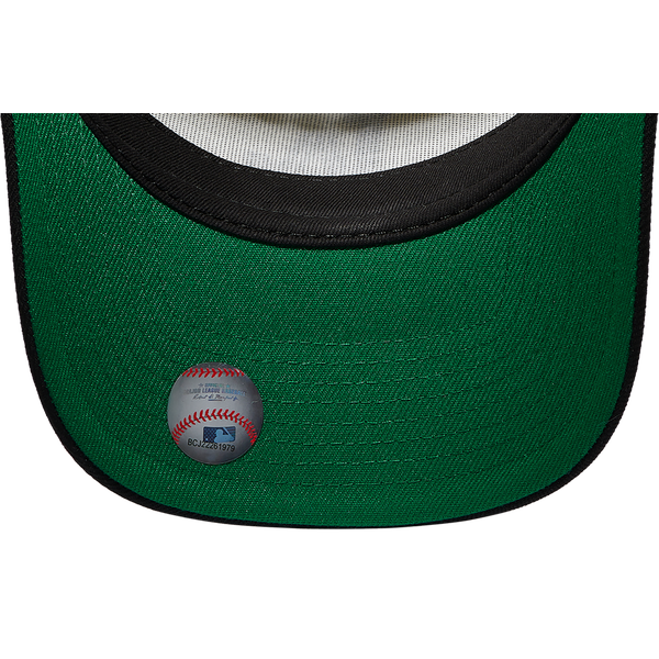 New Era Dodgers A Frame 2T Adjustable Cap - Men's - White/Black - Image 5