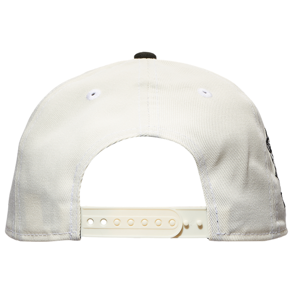 New Era Braves A Frame 2T Adjustable Cap - Men's - White/Black - Image 4