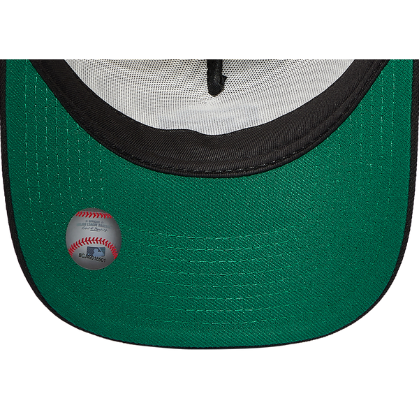 New Era Giants A Frame 2T Adjustable Cap - Men's - White/Black - Image 5