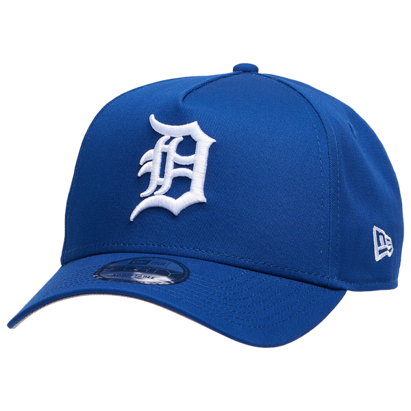 New Era Tigers 940 A Frame Adjustable Cap - Men's - White/Light Royal