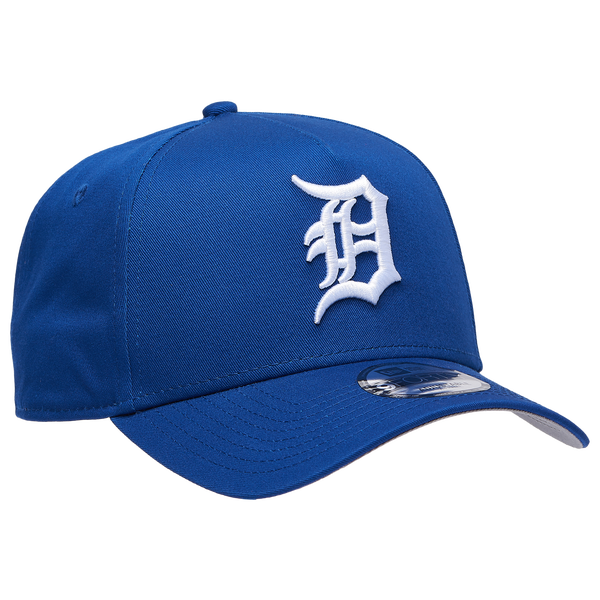 New Era Tigers 940 A Frame Adjustable Cap - Men's - White/Light Royal - Image 3