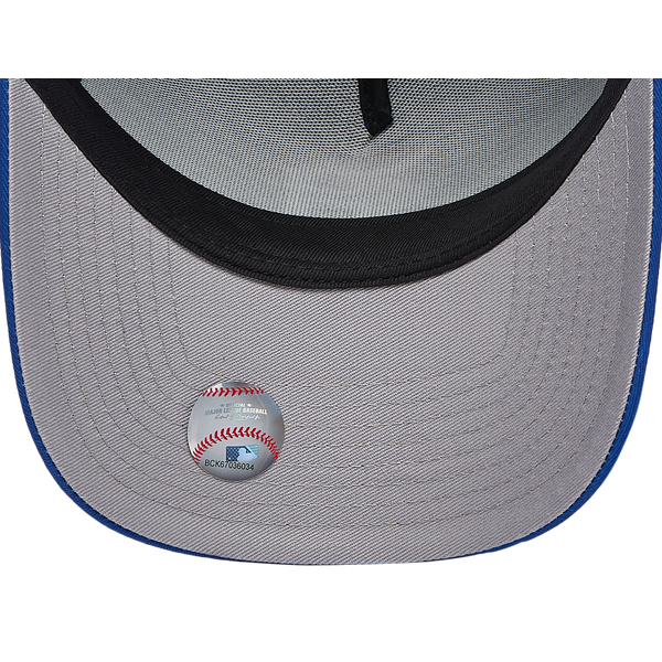 New Era Tigers 940 A Frame Adjustable Cap - Men's - White/Light Royal - Image 5