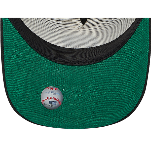 New Era Phillies 9FORTY A-Frame Cap - Adult - Black/White - Image 5