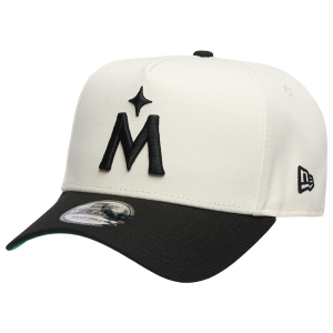 New Era Twins 9FORTY Adjustable Cap - Men's - White/Black