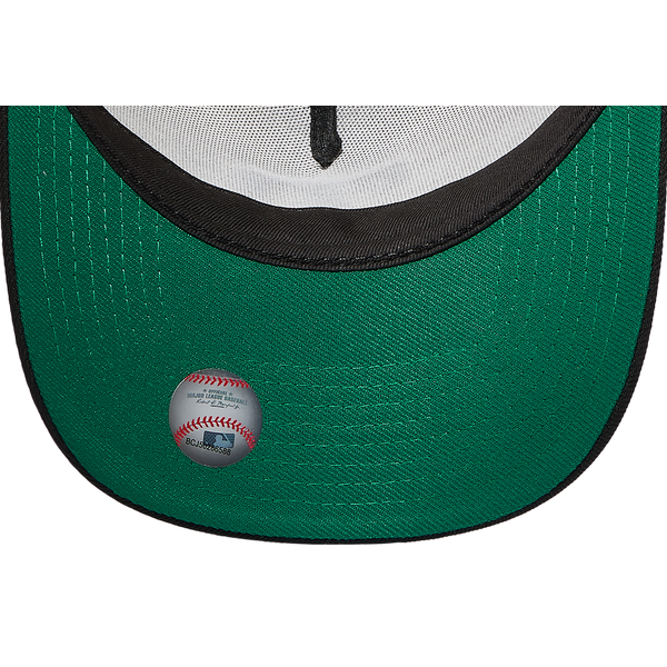 New Era Rangers 9FORTY A-Frame Cap - Adult - White/Black - Image 5