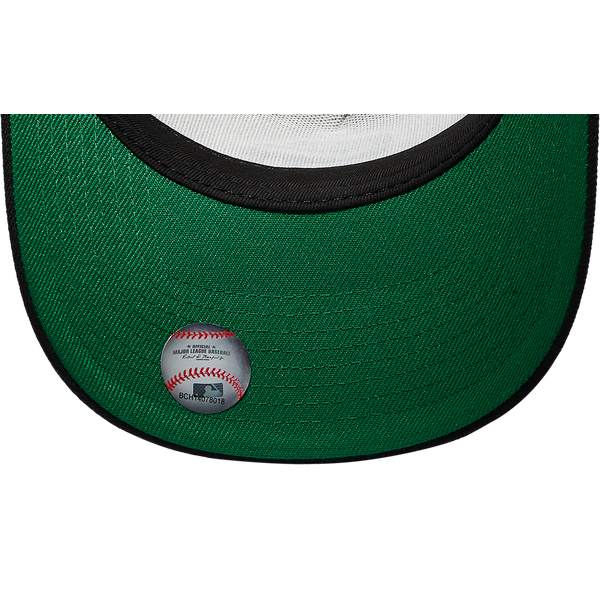 New Era Padres 9FORTY A-Frame Cap - Adult - White/Black - Image 5