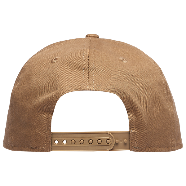 New Era Brewers A Frame Adjustable Cap - Men's - Khaki/White - Image 4