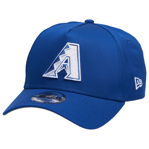New Era Diamondbacks 940 A Frame Adjustable Cap - Men's - Light Royal/White