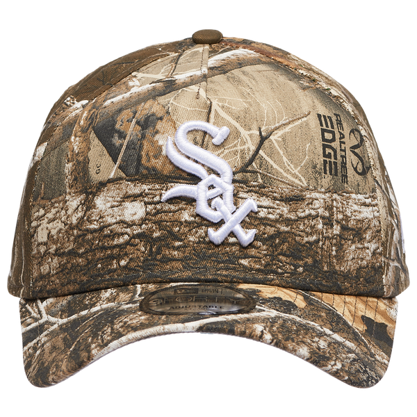 New Era White Sox 9FORTY AF Realtree Cap - Men's - Black/Green/Brown - Image 2