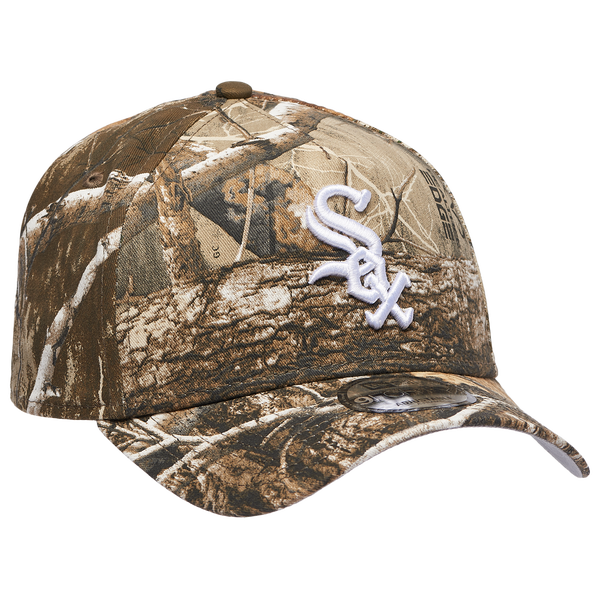 New Era White Sox 9FORTY AF Realtree Cap - Men's - Black/Green/Brown - Image 3
