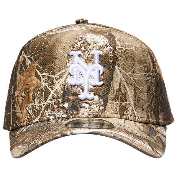 New Era Mets 9FORTY AF Realtree Cap - Men's - Brown/Black/Green - Image 2