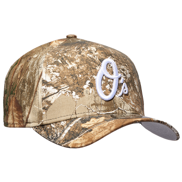 New Era Orioles 9FORTY AF Realtree Cap - Men's - Brown/Green/Black - Image 3