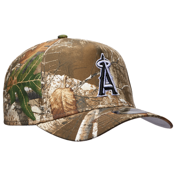 New Era Angels 9FORTY AF Realtree Cap - Men's - Black/Green/Brown - Image 3