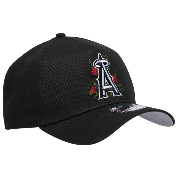 New Era Angels 940 A Frame Rose Cap - Men's - Black/Multi - Image 3