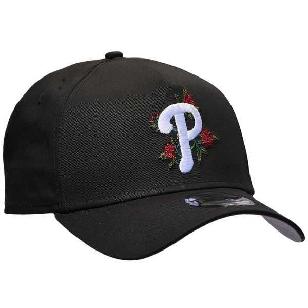 New Era Phillies 940 A Frame Rose Cap - Men's - Multi/Black - Image 3