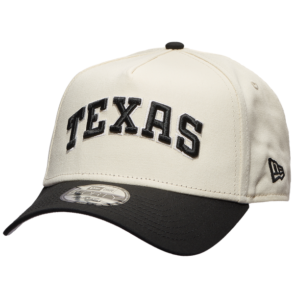 New Era Rangers 940 A Frame Arch Logo Cap - Men's - Chrome/Black