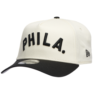 New Era Phillies 940 A Frame Arch Logo Cap - Men's - Chrome/Black