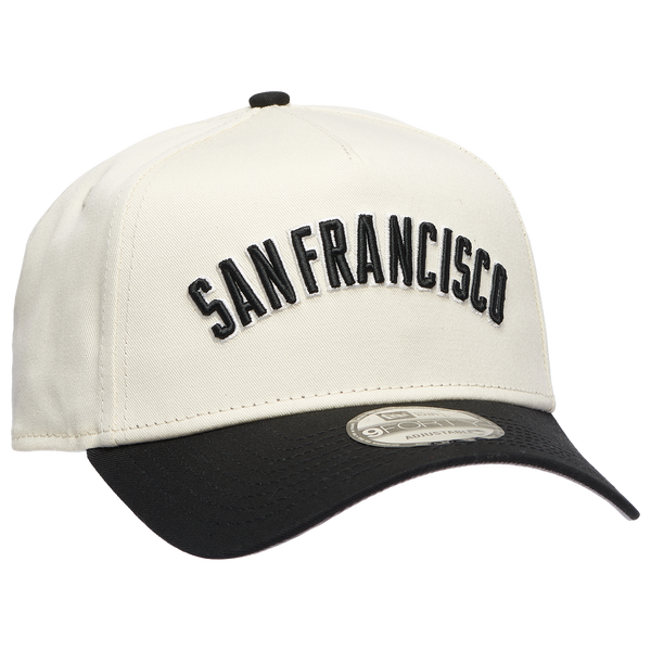 New Era Giants 940 A Frame Arch Logo Cap - Men's - Black/Chrome - Image 3