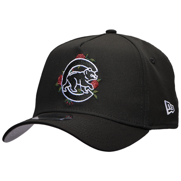 New Era Cubs 940 A Frame Rose Cap - Men's - Black/Multi
