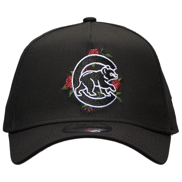 New Era Cubs 940 A Frame Rose Cap - Men's - Black/Multi - Image 2