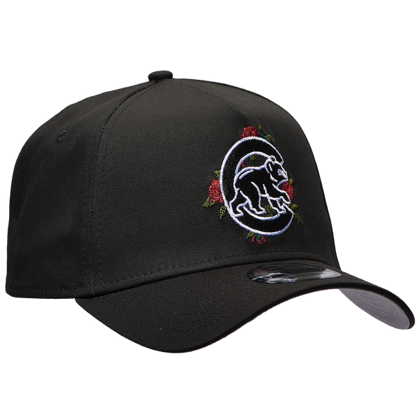 New Era Cubs 940 A Frame Rose Cap - Men's - Black/Multi - Image 3