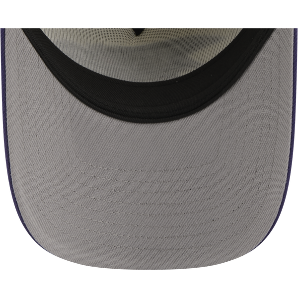 New Era NFL 9FORTY A-Frame Cap - Adult - Chrome/Purple - Image 7