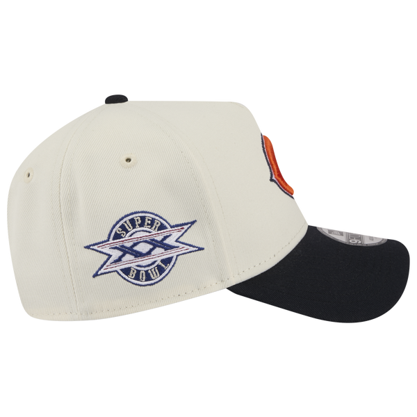 New Era NFL 9FORTY A-Frame Cap - Adult - Chrome/Navy - Image 4
