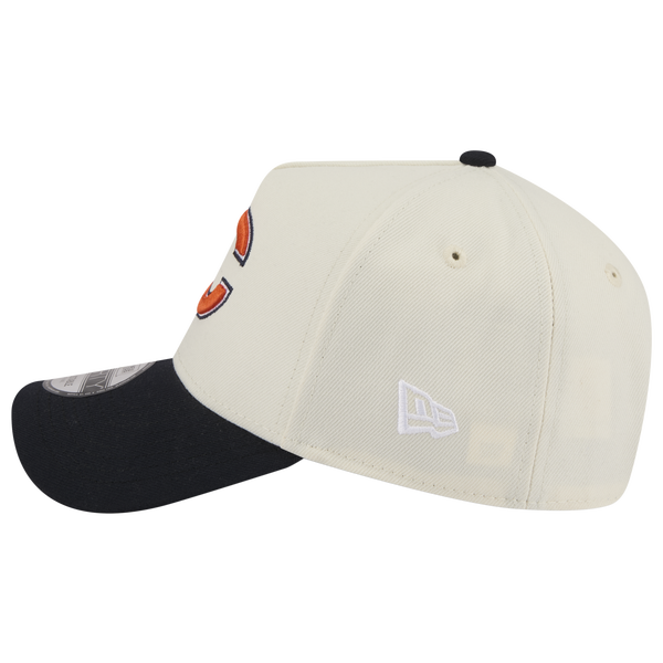 New Era NFL 9FORTY A-Frame Cap - Adult - Chrome/Navy - Image 6