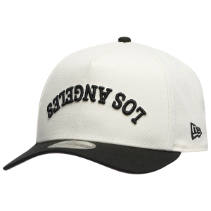 New Era Dodgers 9Forty A-Frame 2Tone Upside Wordmark - Adult - Black/White/Black