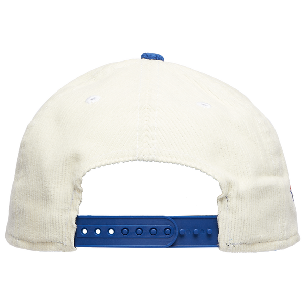 New Era Mets 940 A Frame Corduroy Cap - Men's - Chrome/Royal - Image 4