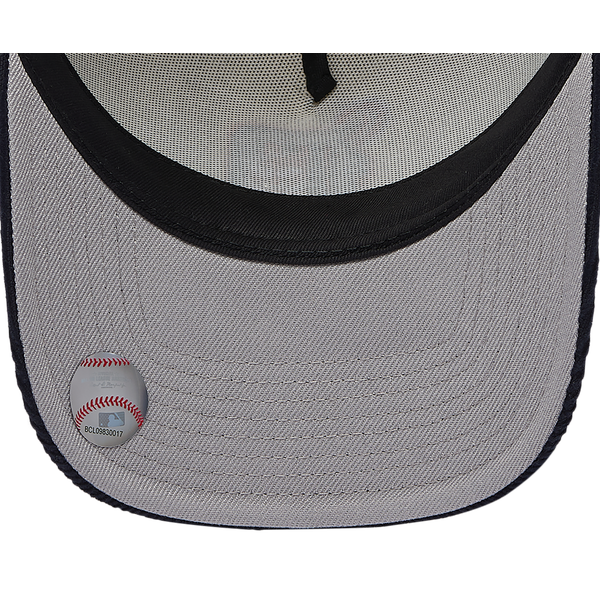 New Era Tigers 940 A Frame Corduroy Cap - Men's - Chrome/Navy - Image 5