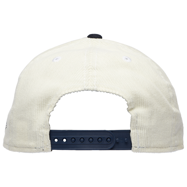 New Era Astros 940 A Frame Corduroy Cap - Men's - Chrome/Navy - Image 4