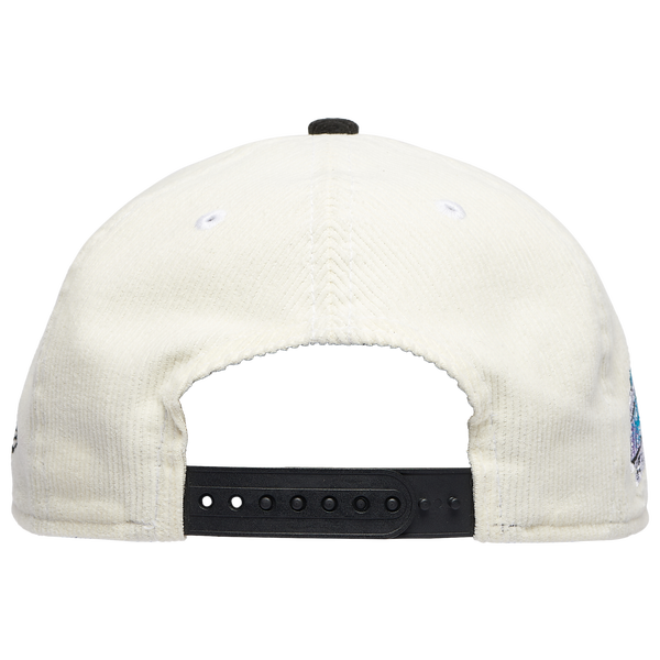 New Era Rays 940 A Frame Corduroy Cap - Men's - Chrome/Black - Image 4