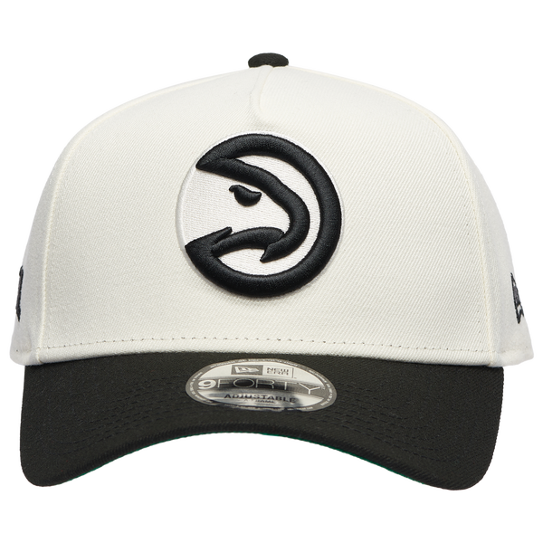 New Era Hawks Team 9FORTY A-Frame Chrome Cap - Men's - Chrome/Black - Image 2