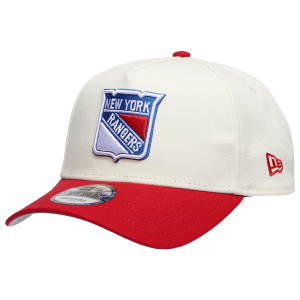 New Era New York Rangers 940 A Frame Cap - Men's - Red/Chrome