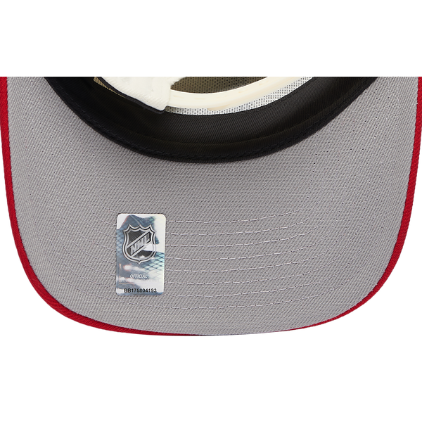 New Era New York Rangers 940 A Frame Cap - Men's - Red/Chrome - Image 5