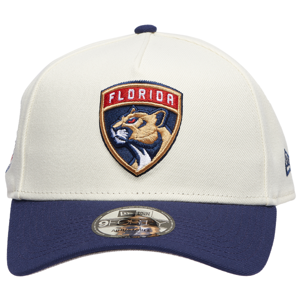 New Era Florida Panthers 940 A Frame Cap - Men's - Chrome/Navy - Image 2