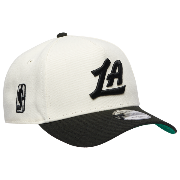 New Era Clippers Team 9FORTY A-Frame Chrome Cap - Men's - Chrome/Black - Image 3